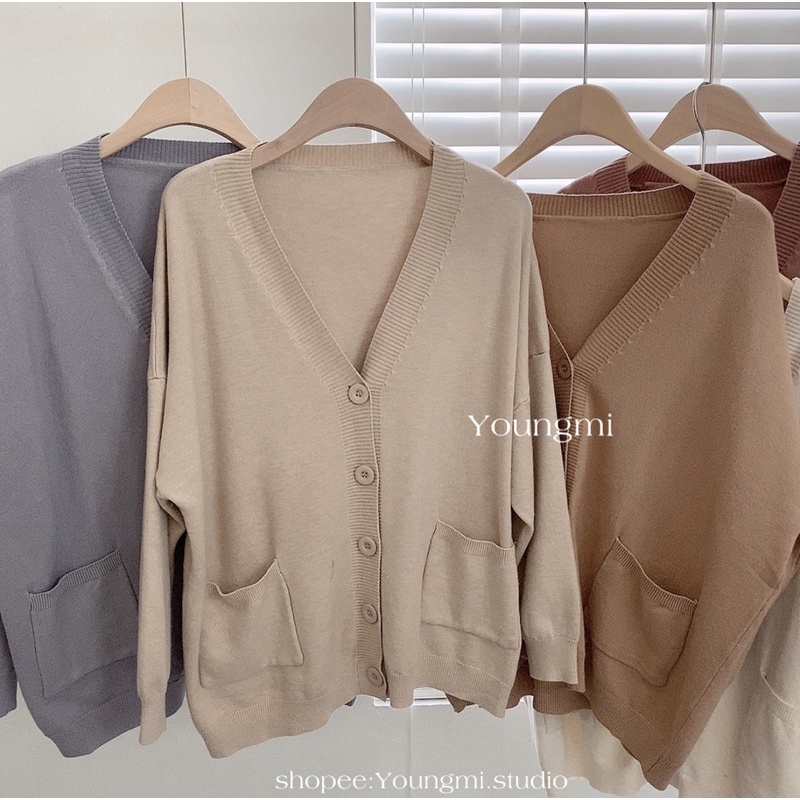 cardigan vintage Youngmi (ảnh thật - tự chụp ) | BigBuy360 - bigbuy360.vn
