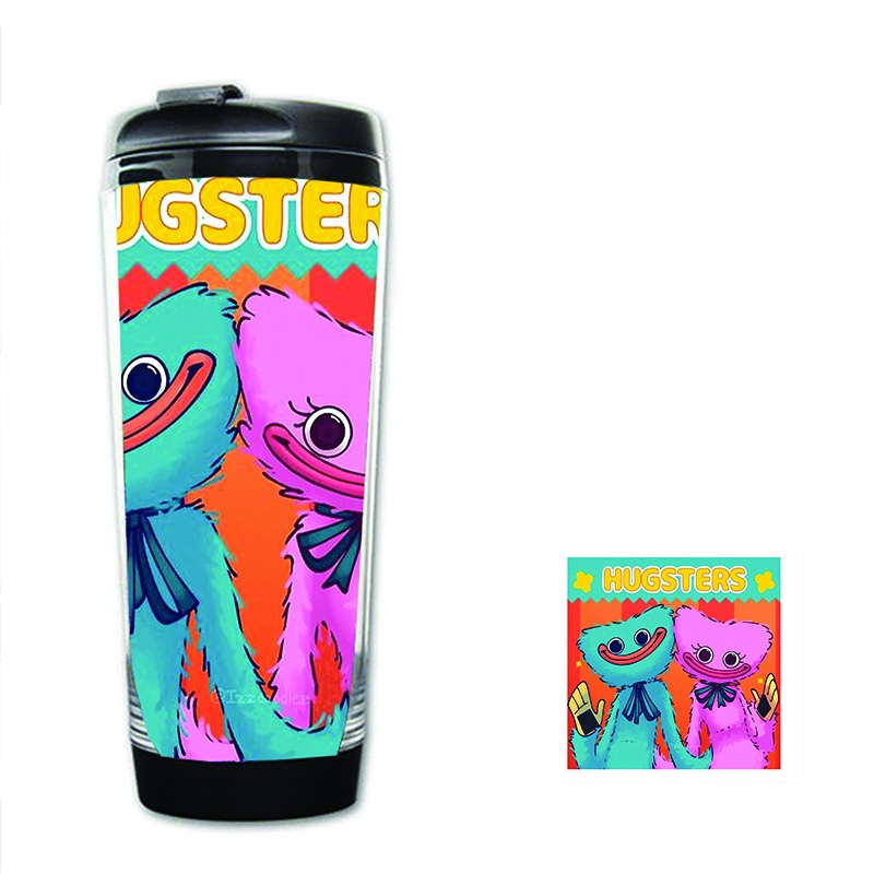 Bình nhựa đựng nước in hình game POPPY PLAYTIME game chibi anime tiện lợi lưu niệm