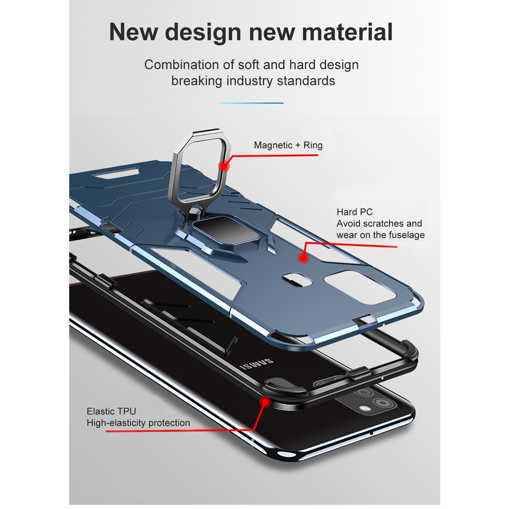 Ốp Điện Thoại Chống Sốc Chống Va Đập Cho Samsung Galaxy M33 M23 F23 M31S M52 M62 F62 5G