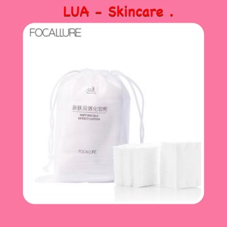 40 MIẾNG Bông cotton tẩy trang FOCALLURE mềm mịn chất lượng cao 40 MIẾNG