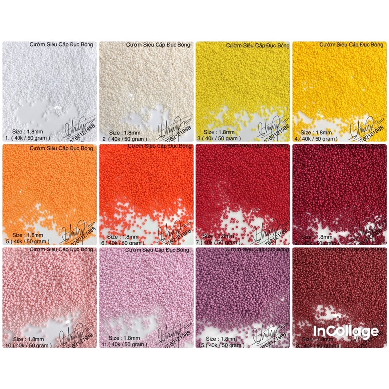 Cườm Siêu Cấp Đục Bóng