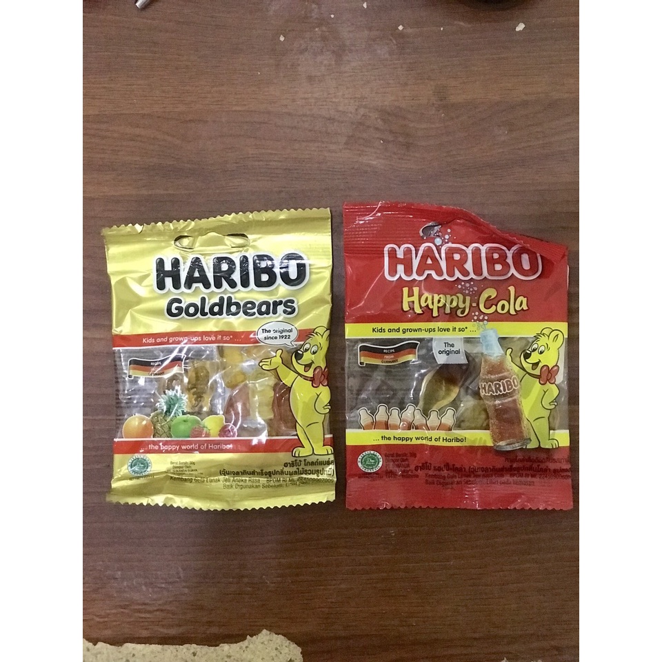 Kẹo dẻo Haribo Goldbear, Happy cola gói 30g