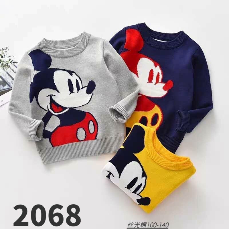 áo len 2 lớp hình cho bé