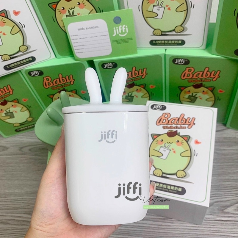 BH 12tháng Chính hãng - Máy hâm sữa cầm tay Jiffi 3.0