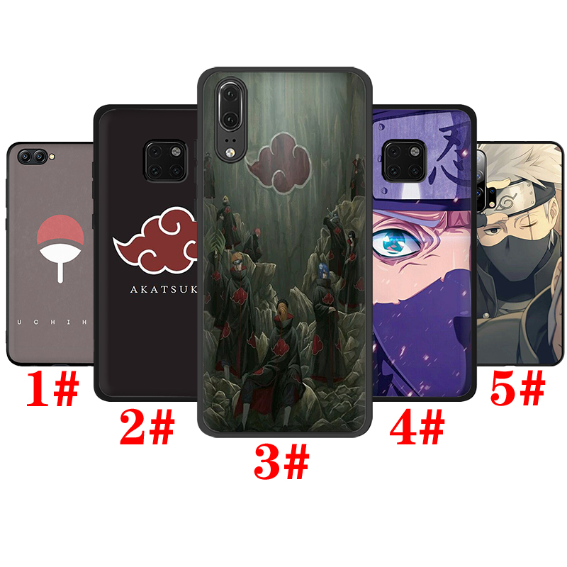 Ốp điện thoại silicon mềm TPU hình HOKAGE Uzumaki Naruto Sasuke cho Huawei Y6P Y9 Prime 2019 Mate 10 20 30 Lite Pro T83