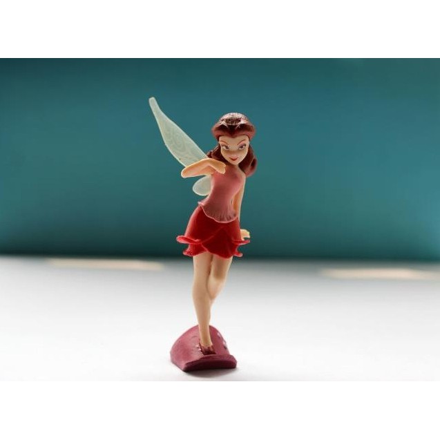 1 Bộ 7 Đồ trang trí Công Chúa Disney Tinker Bell 9-10cm Dùng Trang Trí