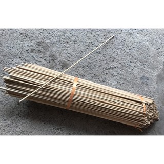 Bộ 50 que tre tròn 5 ly- que gỗ tròn dài 70 cm làm hand made