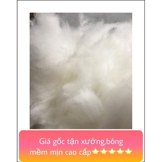 Bông nhồi gối giả lông vũ cao cấp bông microfiber tiêu chuẩn bông 0.8 cao cấp.Thương hiệu KingSilk