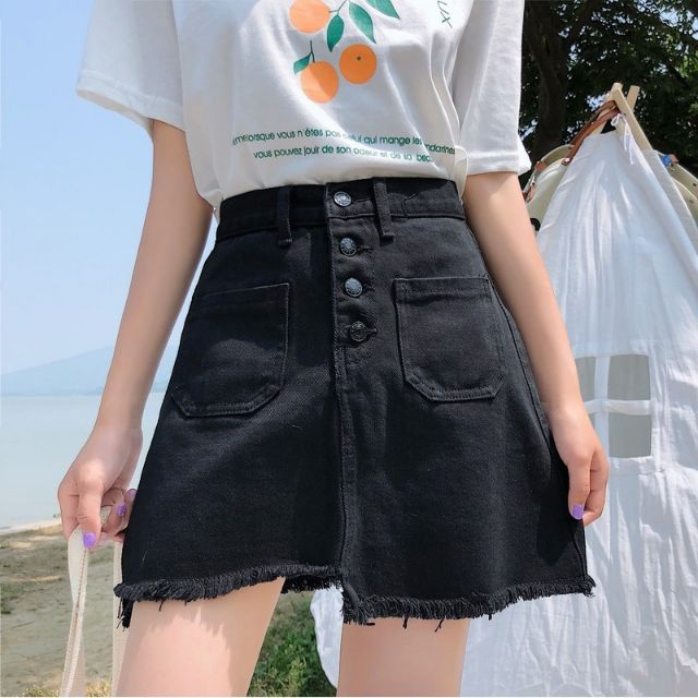 [Bán chạy] Chân váy Kaki chữ A Ulzzang VJN22 | BigBuy360 - bigbuy360.vn