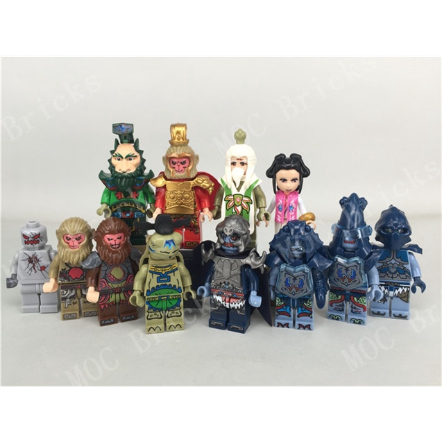 Bộ Lắp Ráp Mô Hình Xe Monkey King Great Sheng Monkey King 5050 5051