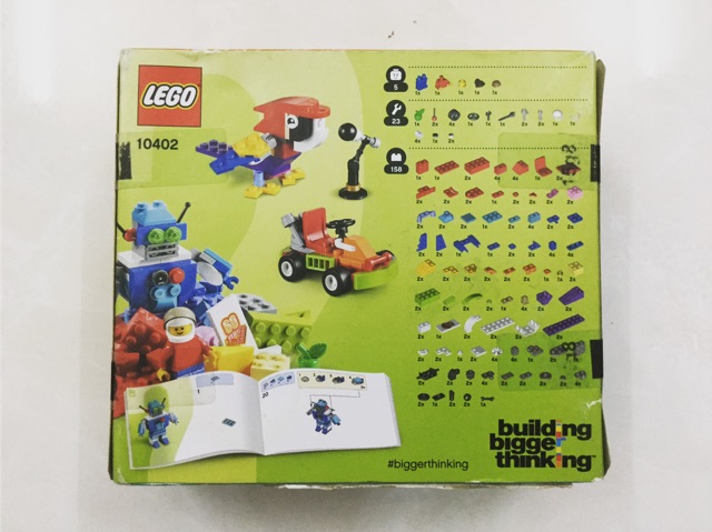 Lego Classic Building Bigger Thinking 10402 - Fun Future - Bộ xếp hình Lego Tương lai