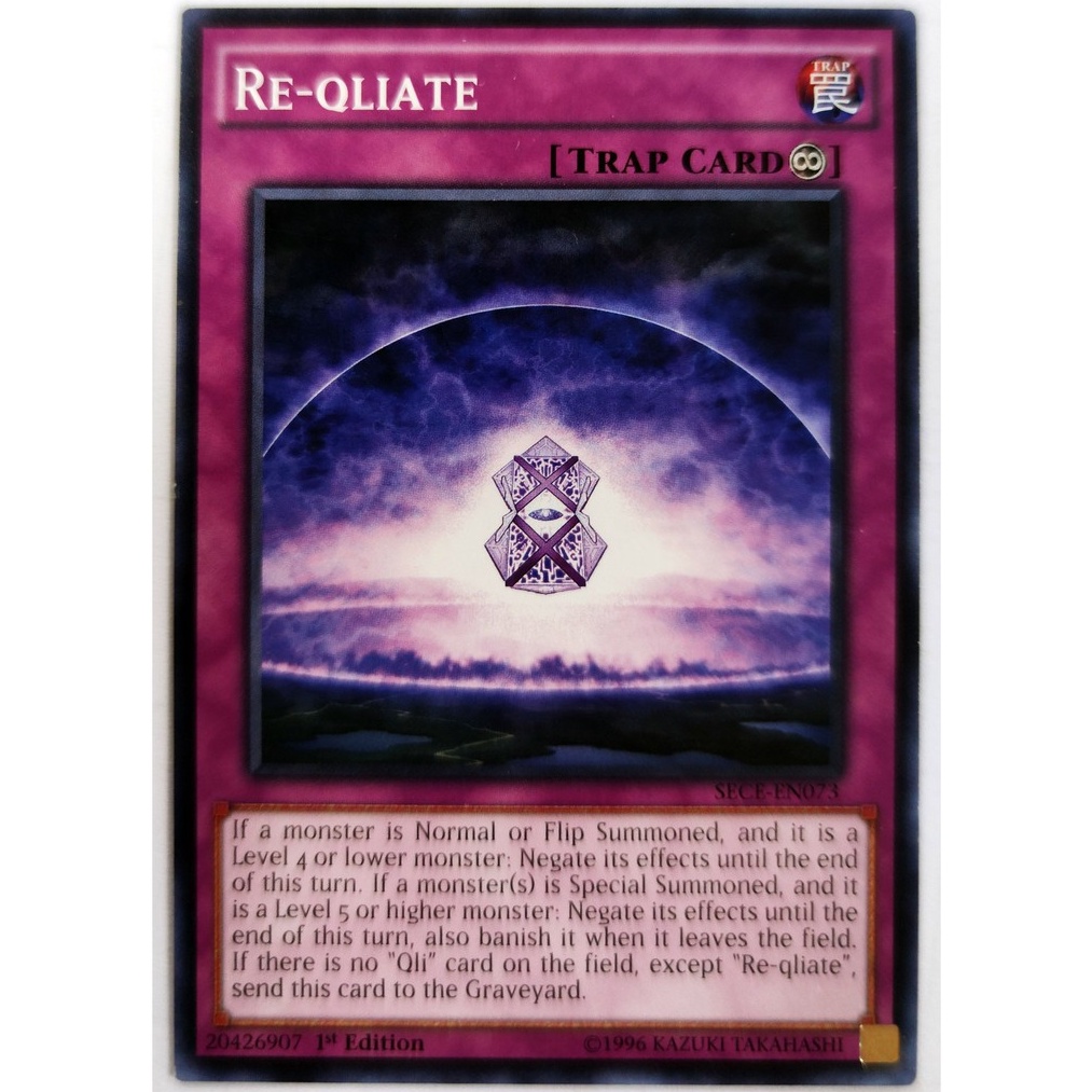 [Thẻ Yugioh] Re-qliate |EN| Common