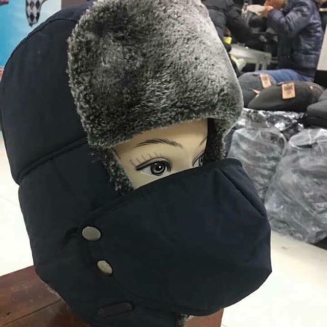 Mũ lông siêu ấm luôn nhé