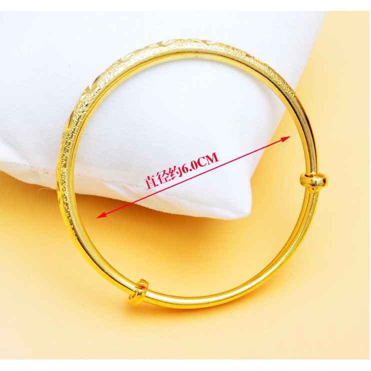 17 kiểu dáng có thể chọn Vòng tay vàng 24K thời trang cho nữ