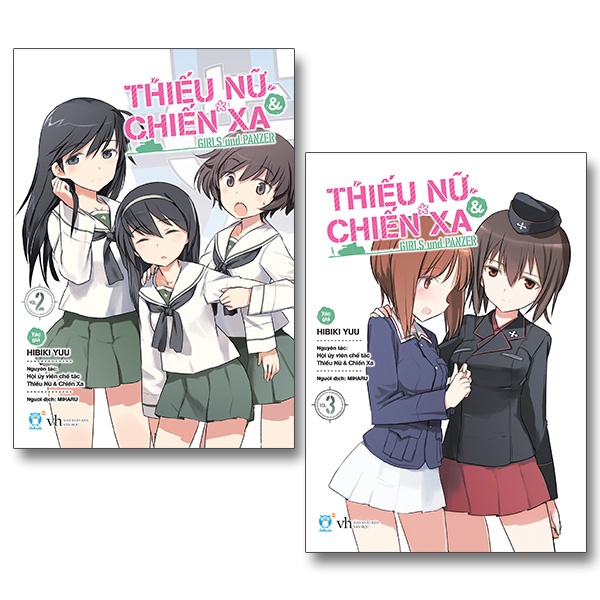 [Mã BMBAU50 giảm 10% đơn 99k] Sách -Thiếu Nữ &amp; Chiến Xa ( tập 2 và tập 3)
