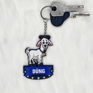Móc khóa 12 con giáp có tên người