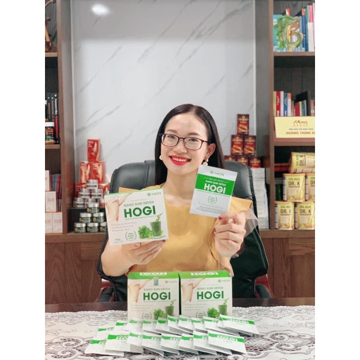 Tinh Chất Bột Cần Tây Nano Slim Detox Hogi Hỗ Trợ Giảm Cân Thanh Lọc Giải Độc Cơ Thể