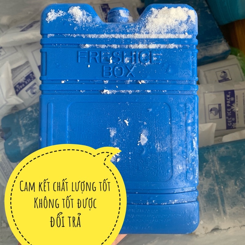 Đá khô đá gel giữ lạnh thực phẩm, bảo quản sữa,làm mát quạt điều hoà khối lượng 1kg