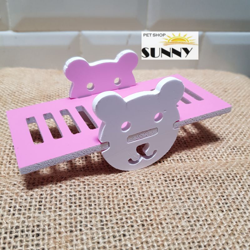 Bập bênh trang trí cho hamster