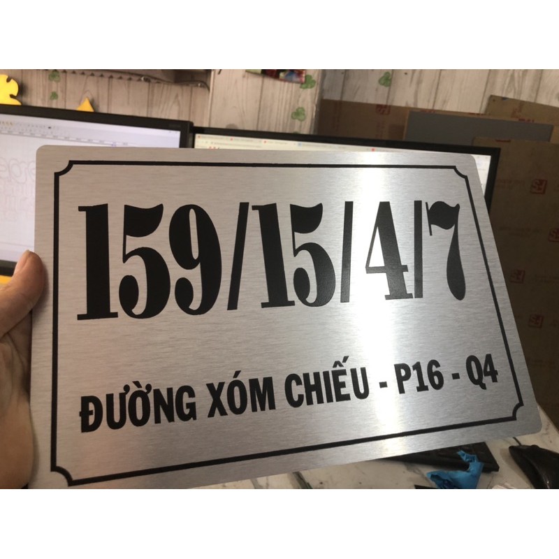 Bảng alu gương kt 30*20cm, 18*20cm, 18*25cm