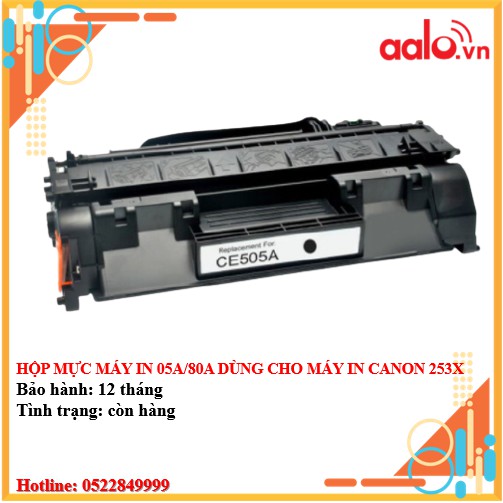 HỘP MỰC MÁY IN 05A - 80A DÙNG CHO MÁY IN  2035 2055 253X - AALO.VN