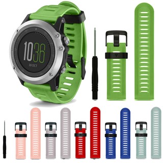 Dây đeo thay thế bằng silicone 26mm cho đồng hồ Garmin Fenix 3