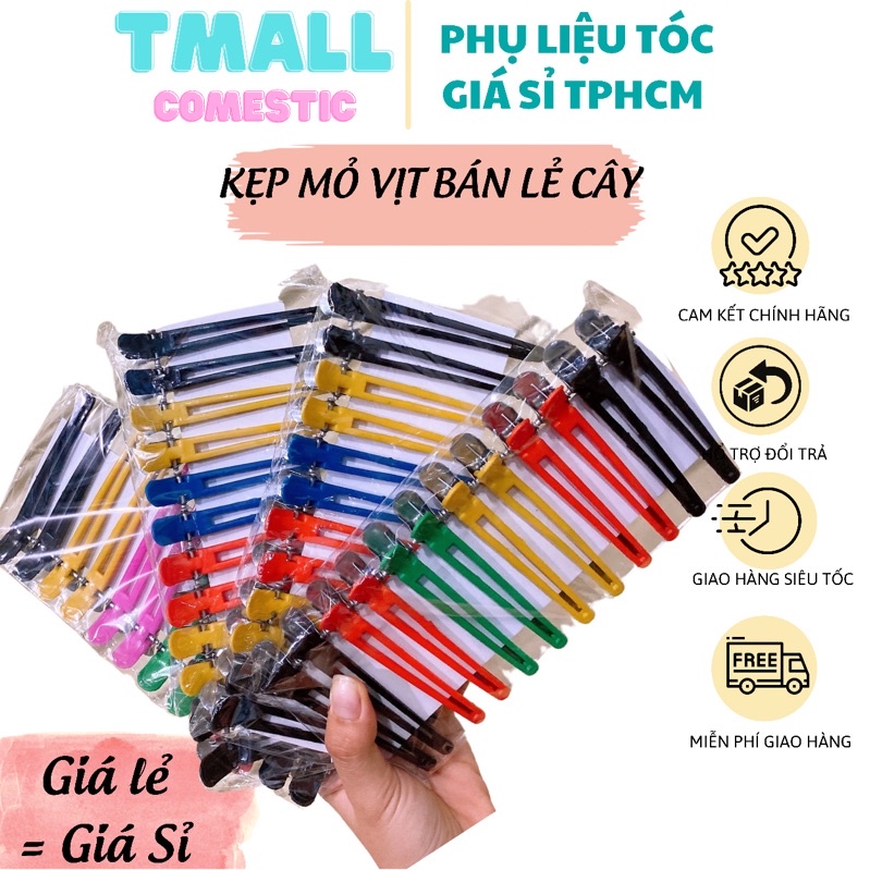 [Lẻ] KẸP MỎ VỊT PLTPINKY