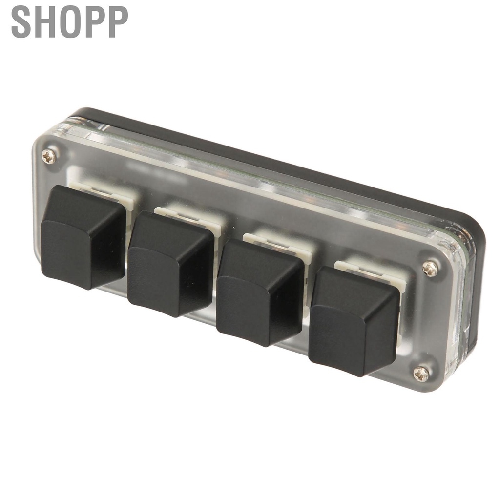 Shopp Programmable Keypad USB 4 Keys Mini Mechanical Keyboard OSU HOT