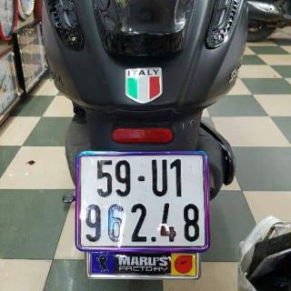 TICKER DÁN ĐẾ BIỂN SỐ VESPA