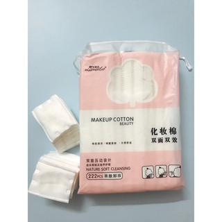 Bông tẩy trang cotton 222 miếng
