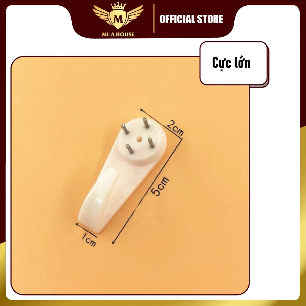 Móc treo đồ đóng đinh chắc chắn - Móc treo đồ tiện lợi - giá rẻ