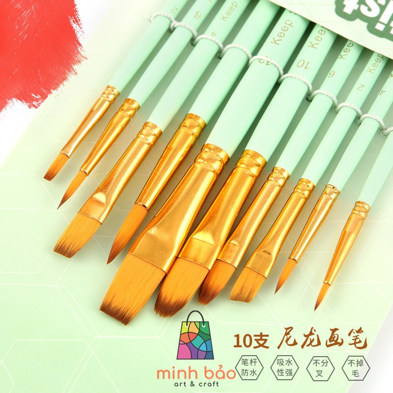 BỘ 10 CÂY CỌ PASTEL KEEP SMILING A6033