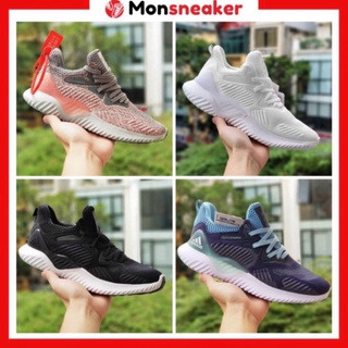 Giày sneaker nam nữ alphabounce, giày thể thao alpha hồng, trắng, đen, xanh navy cao cấp