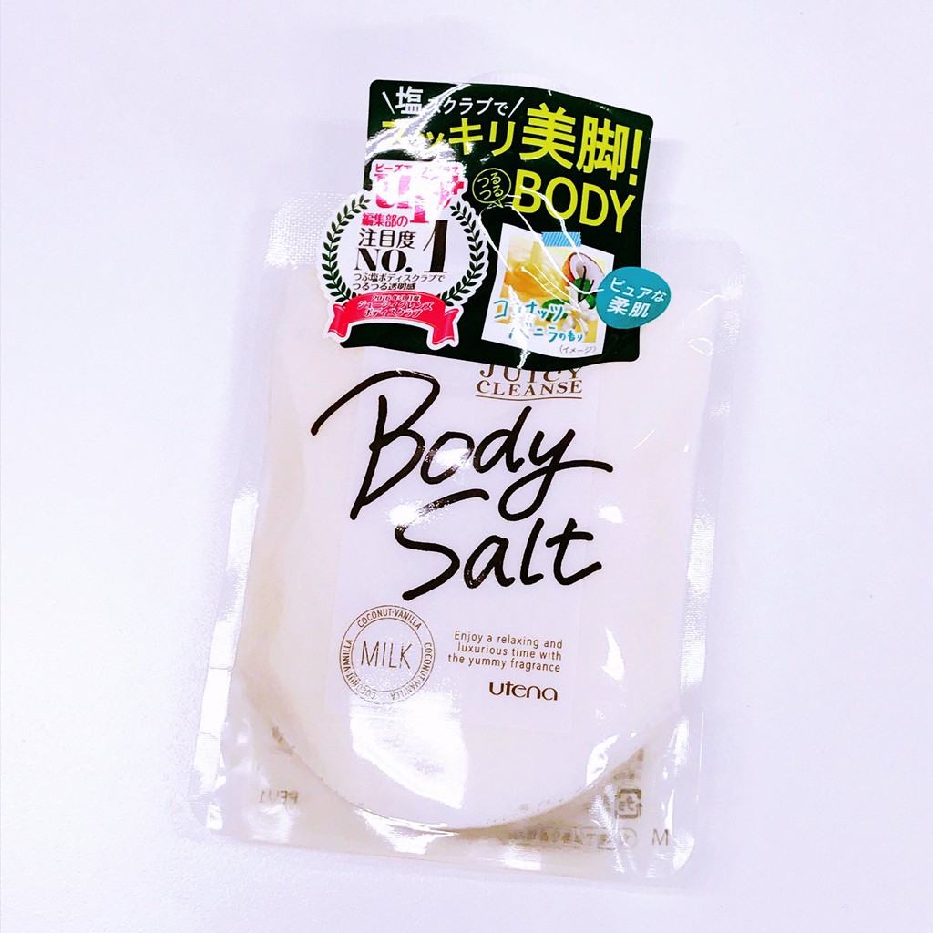 Muối tắm tẩy tế bào chết Utena Body Salt 300g