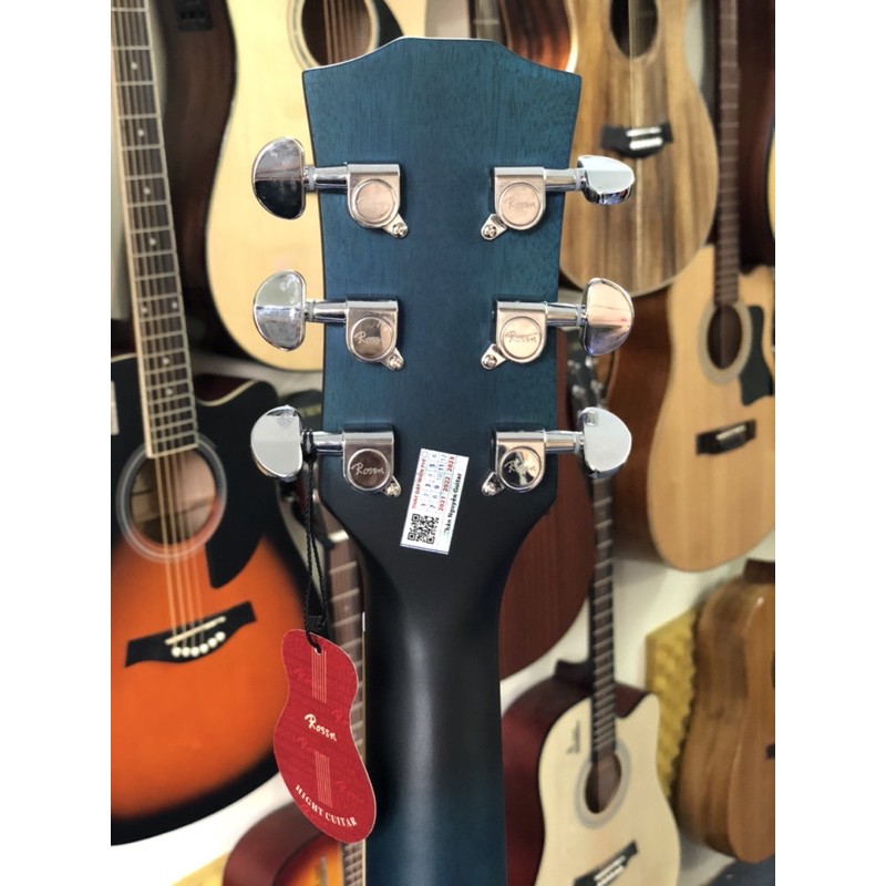 Guitar Rosen R135 màu xanh đen, chính hãng 100% nhập khẩu