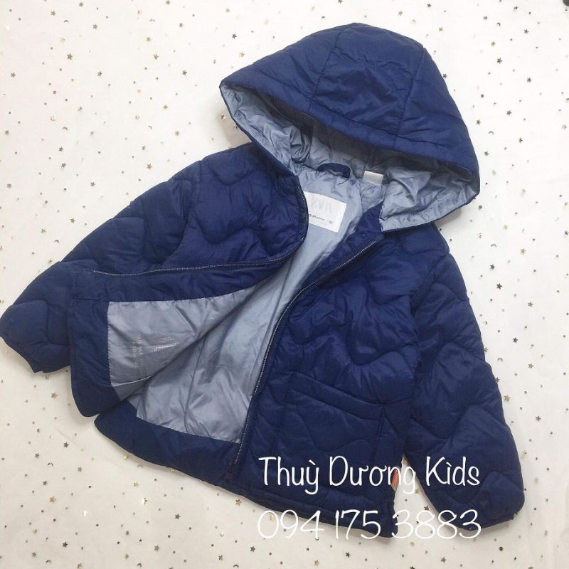 Áo khoác phao ZaRa siêu nhẹ cho bé 18 tháng đến 5y
