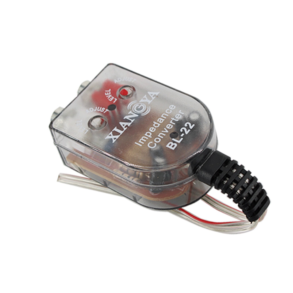 Bộ Chuyển Đổi Âm Thanh Loa Siêu Trầm Sang RCA Cho Xe Hơi