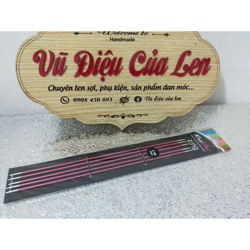 Bộ kim đan 2 đầu Knitpro Zing