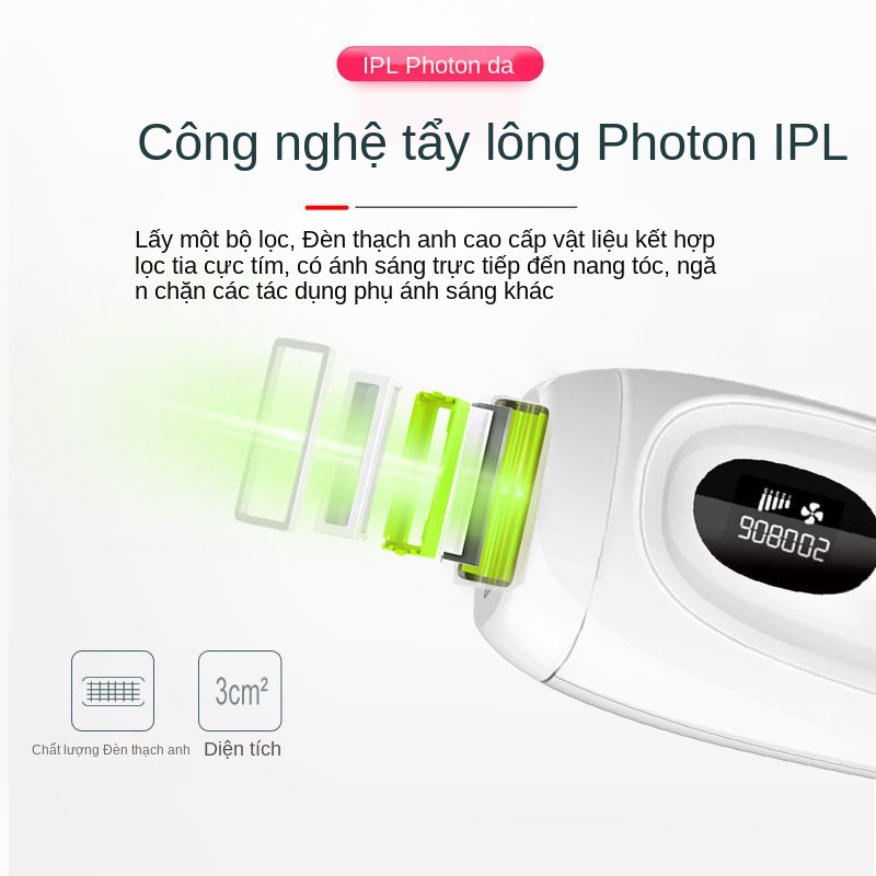 Thiết bị tẩy lông bằng laser, hiện vật gia dụng, toàn bộ vùng kín, mu, triệt lông, cạo điểm đóng băng Máy cho nam