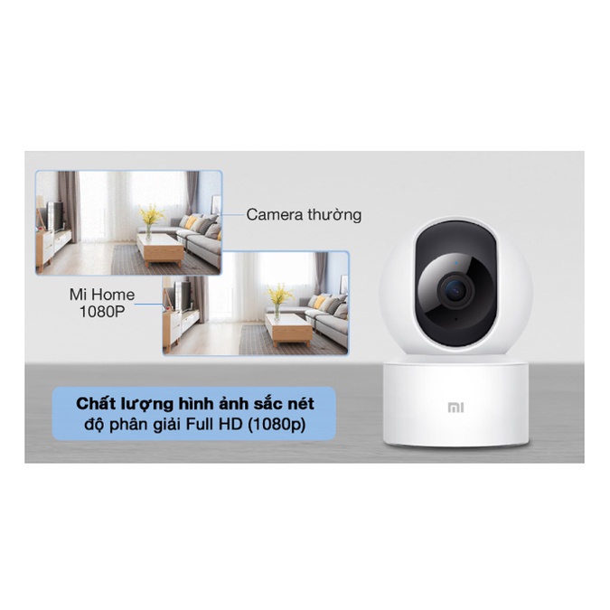 Camera Xiaomi Mi Home Security Camera 360°1080P | BẢO HÀNH 12 THÁNG - Hàng chính hãng