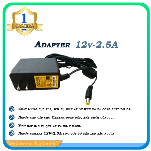 Nguồn Actiontec ⭐ FREESHIP⭐ Adapter Actiontec 12v-2.5A