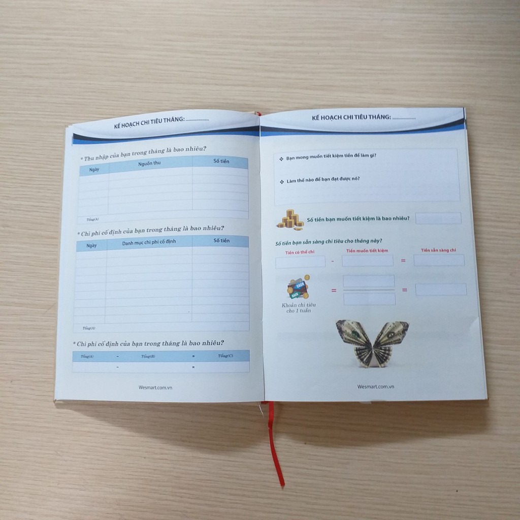 Sổ tay quản lý tài chính cá nhân Kekeibo Nhật Bản