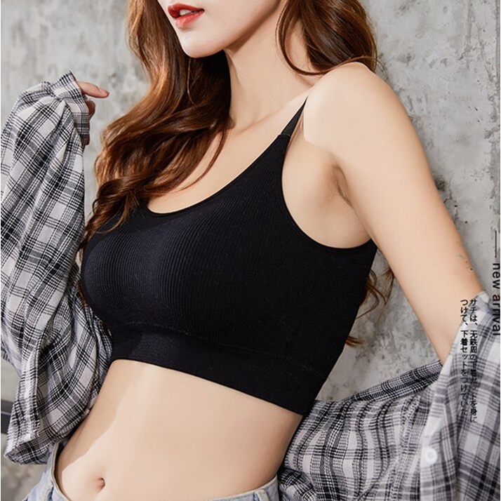 Áo Ngực Không Gọng Nâng Ngực Plus Size Có Dây Điều Chỉnh Được