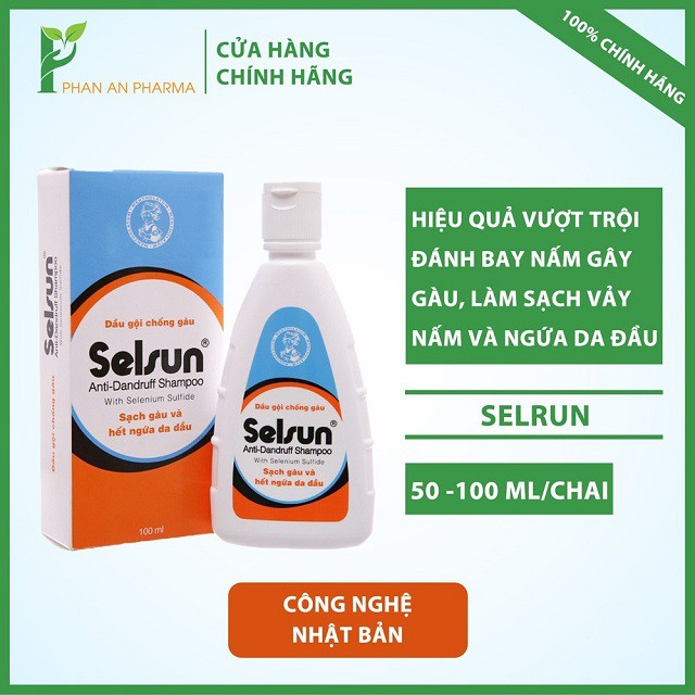 Dầu Gội / Xả Chống Gàu Selsun chai 100ml