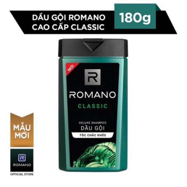 Dầu Gội Romano 180ml Hương Nước Hoa