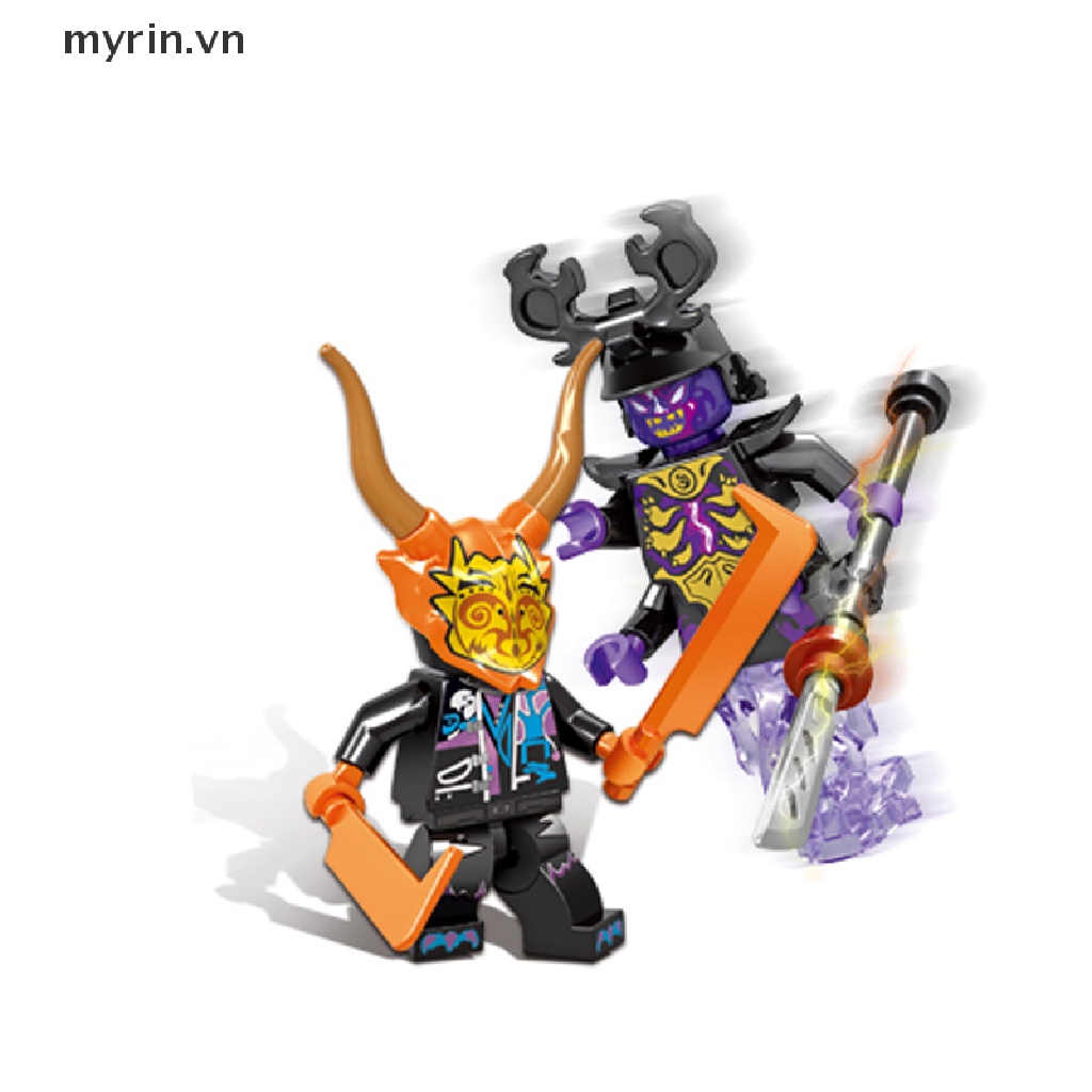 Bộ 24 Mô Hình Nhân Vật Ninjago Kai Jay Sensei Wu Master