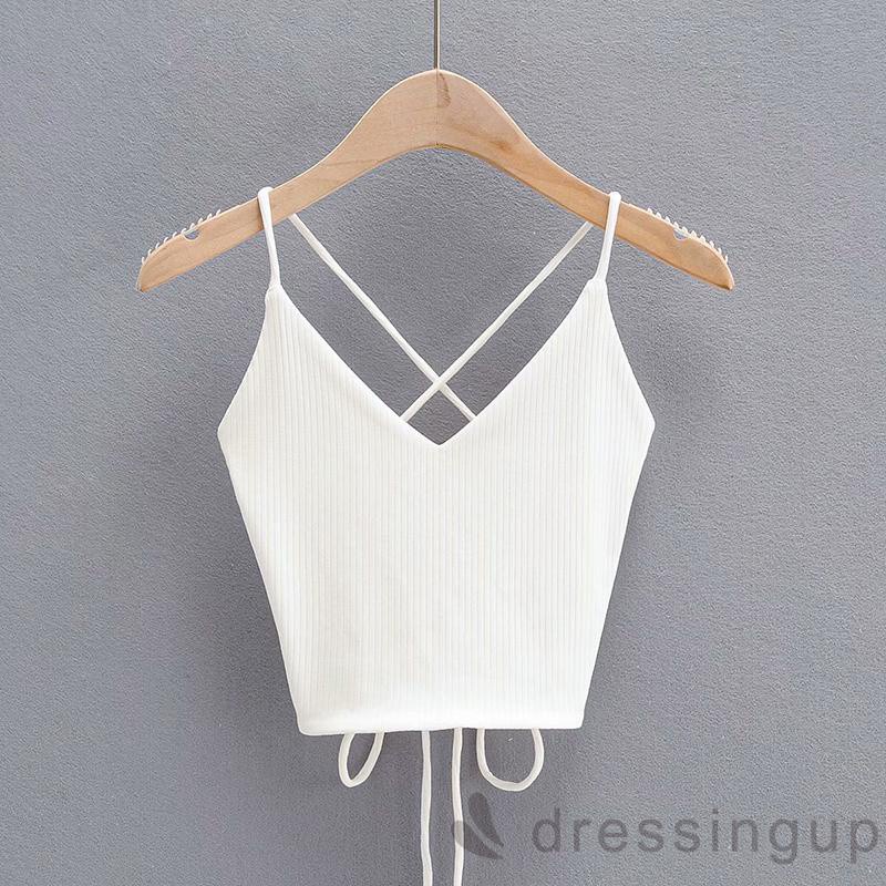 Đầm Không Tay Hở Lưng Cổ Chữ V Thời Trang Gợi Cảm Cho Nữ