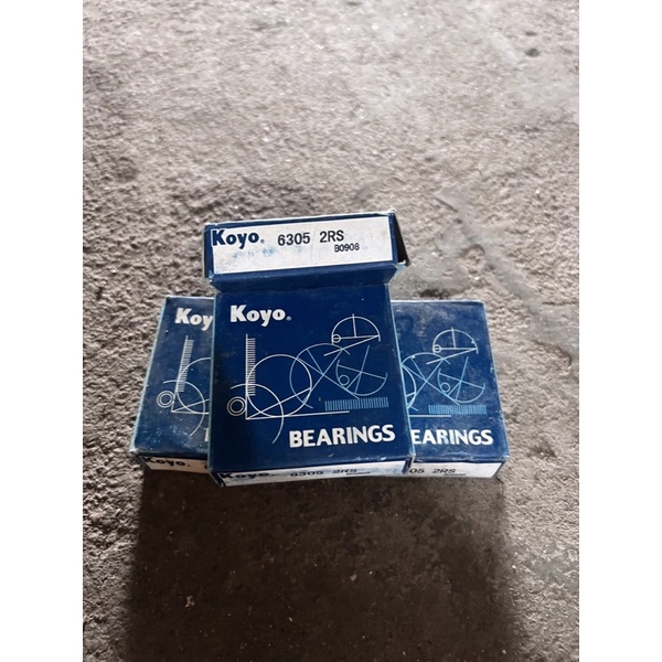 Vòng bi 6305-2rs koyo và SKF mới giá rẻ ,Kt: