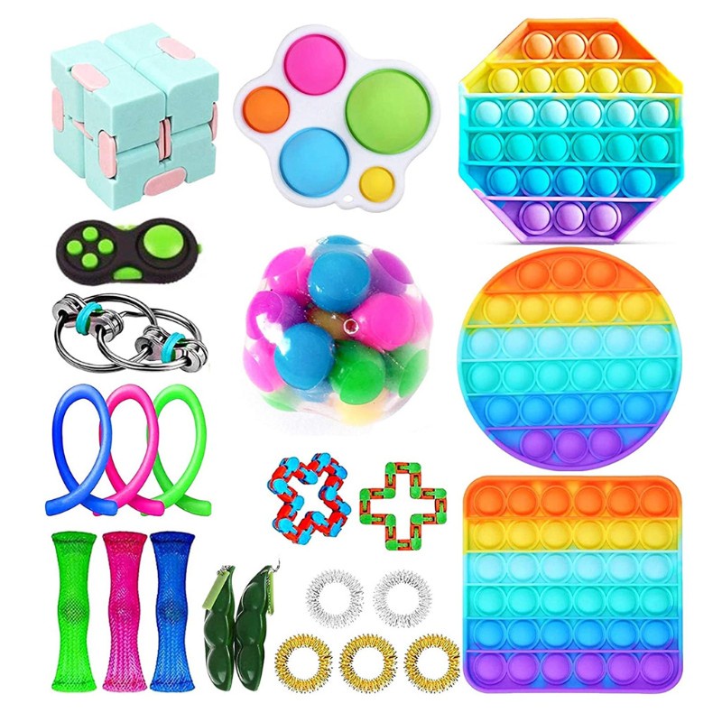 Set 23 Gói Đồ Chơi Cầm Tay Giúp Giảm Căng Thẳng