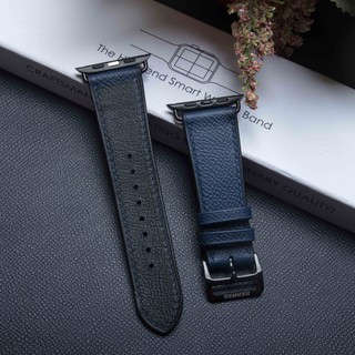 Dây Da Apple Watch - Da Epsom Xanh Coban